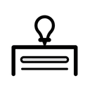 Минималистичная иконка автоматизированного стоп-лосса для управления портфелями алгоритмических стейблкоинов от компании Лодос Стим